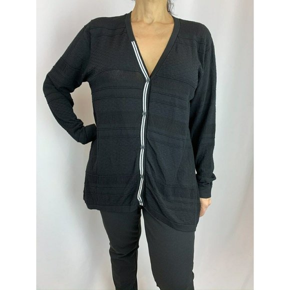 Perte by Krizia Lightweight Sweater with Textured - Picture 1 of 5